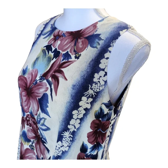 Hilo Hattie, The Hawaiian Original Women's Floral Sleeveless Dress, Size… - Picture 2 of 12